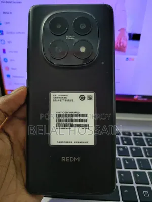 নতুন শাওমি রেডমি নোট ১৫ ১২৮ জিবি কালো