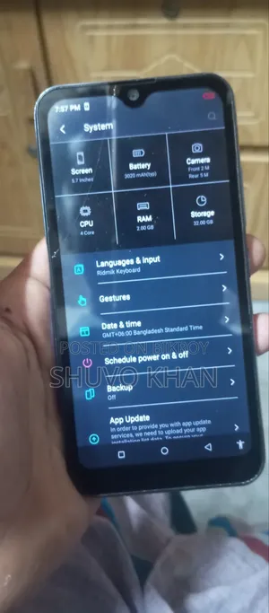 Itel A26 32 GB Blue