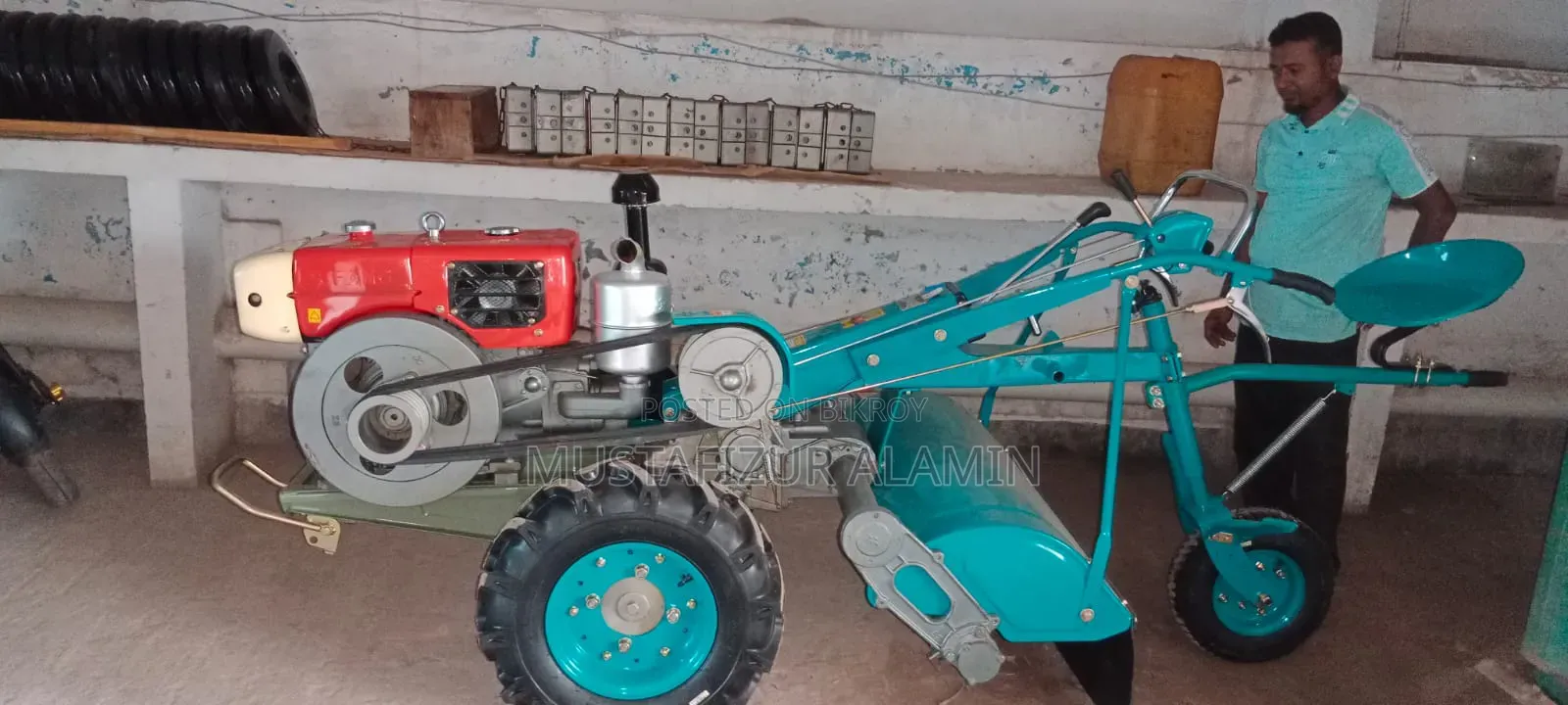 25 Engine, 28 Plow Power Tiller