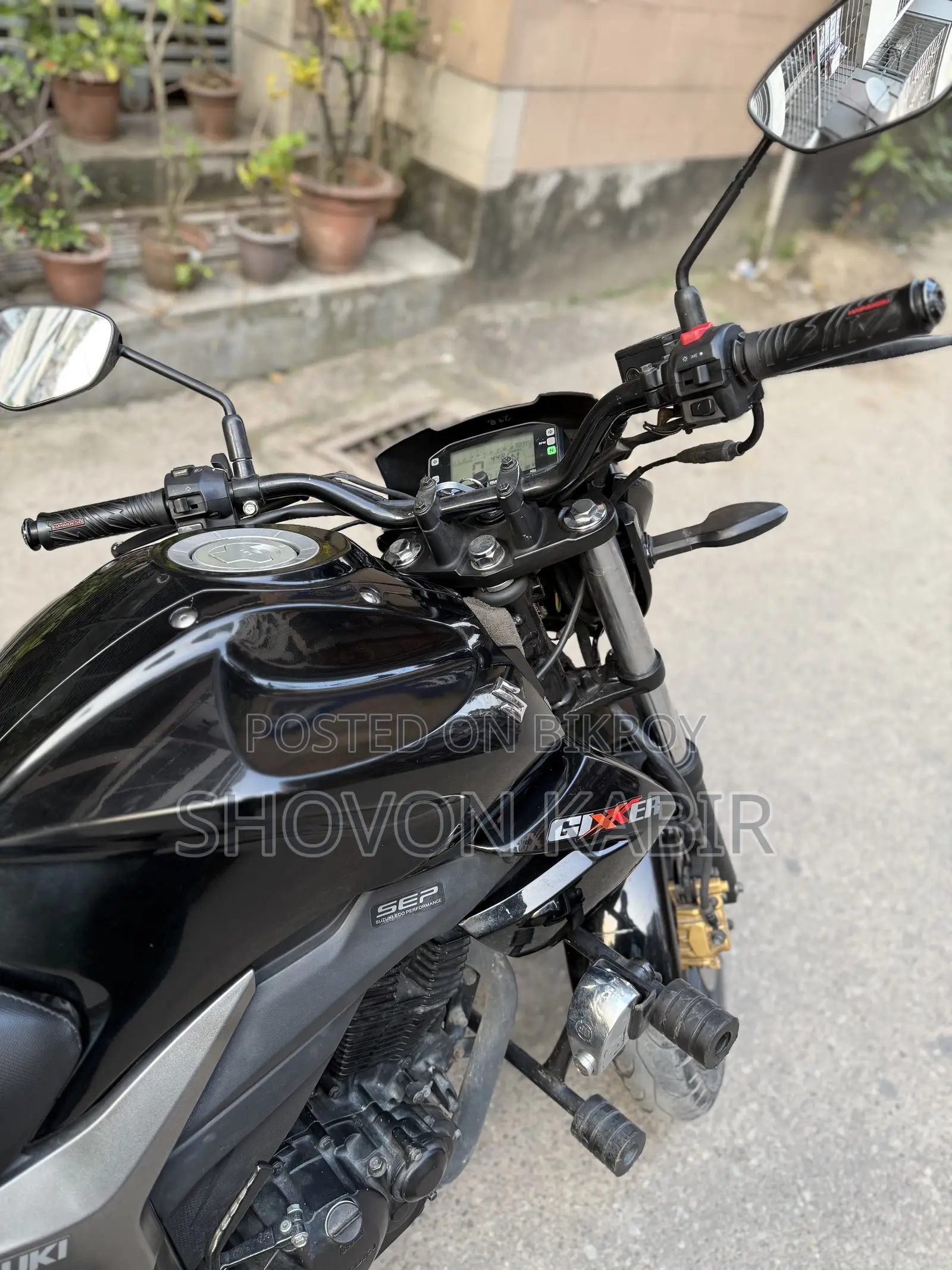 Suzuki Gixxer 2023 Black
