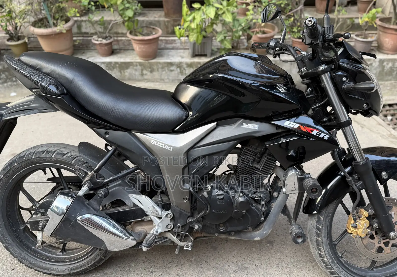 Suzuki Gixxer 2023 Black