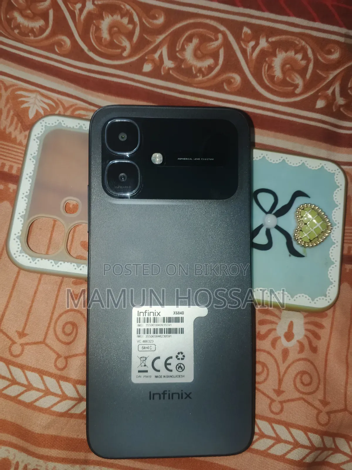 Infinix Smart 20 64 GB Black