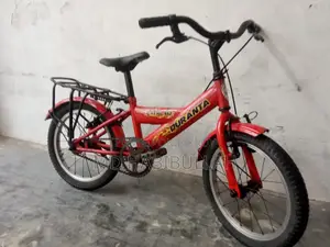 দুরন্ত ১৬" সাইজ লাল বাচ্চাদের সাইকেল ৪ থেকে ৮ বছরের শিশুর জন্য বেবি বাইসাইকেল