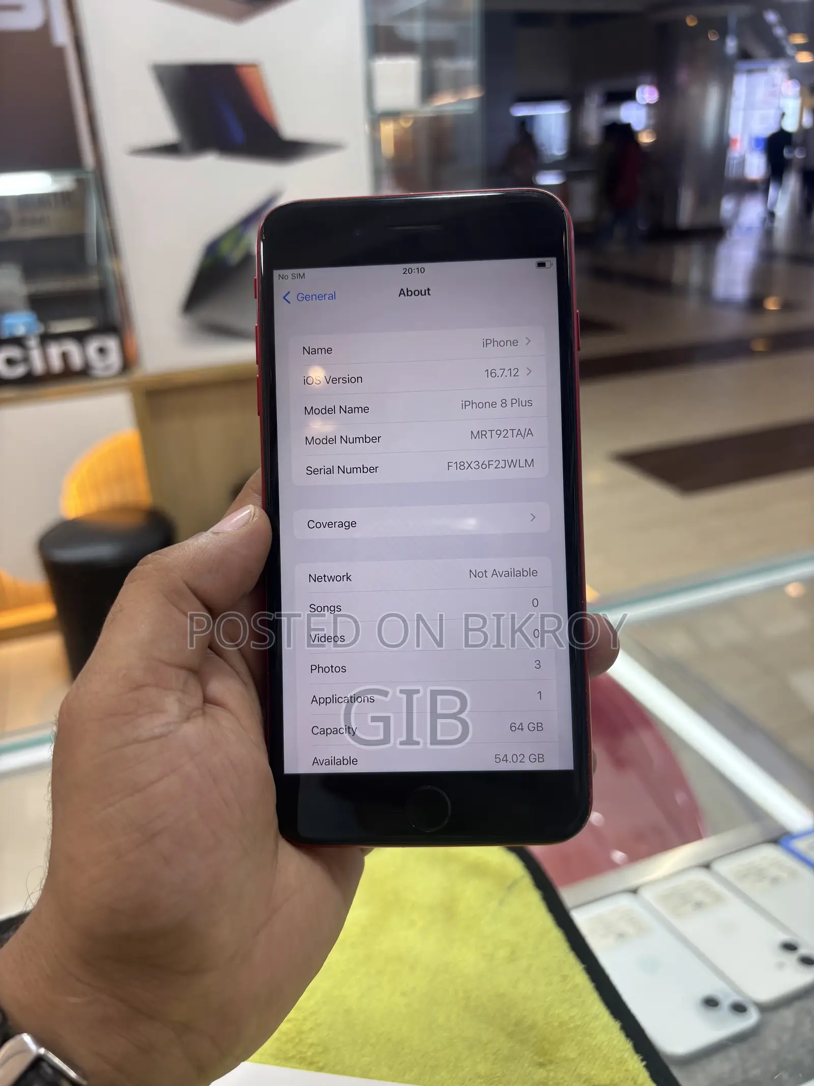 Apple iPhone 8 Plus 64 GB Red
