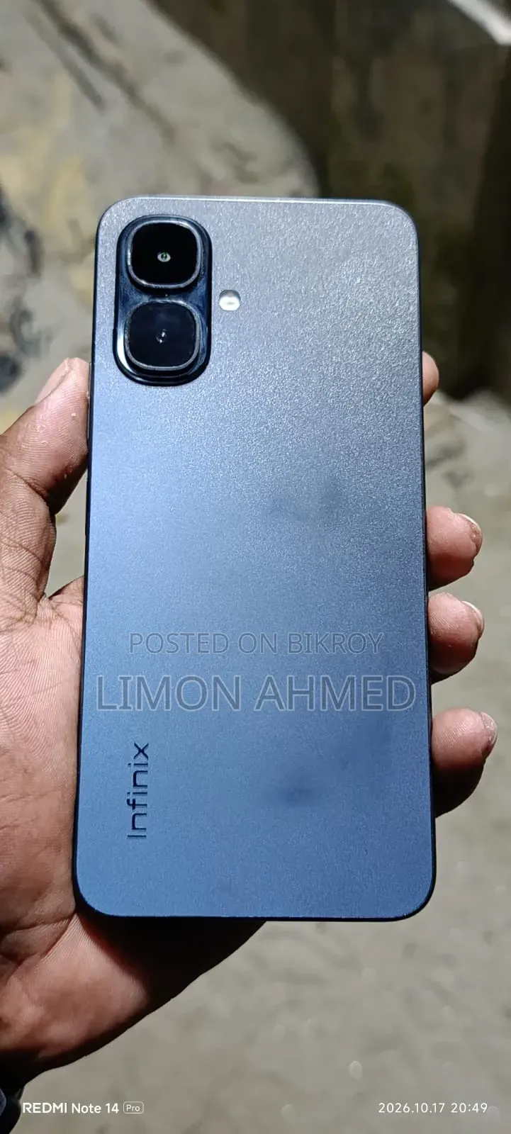New Infinix Smart 10 64 GB Black