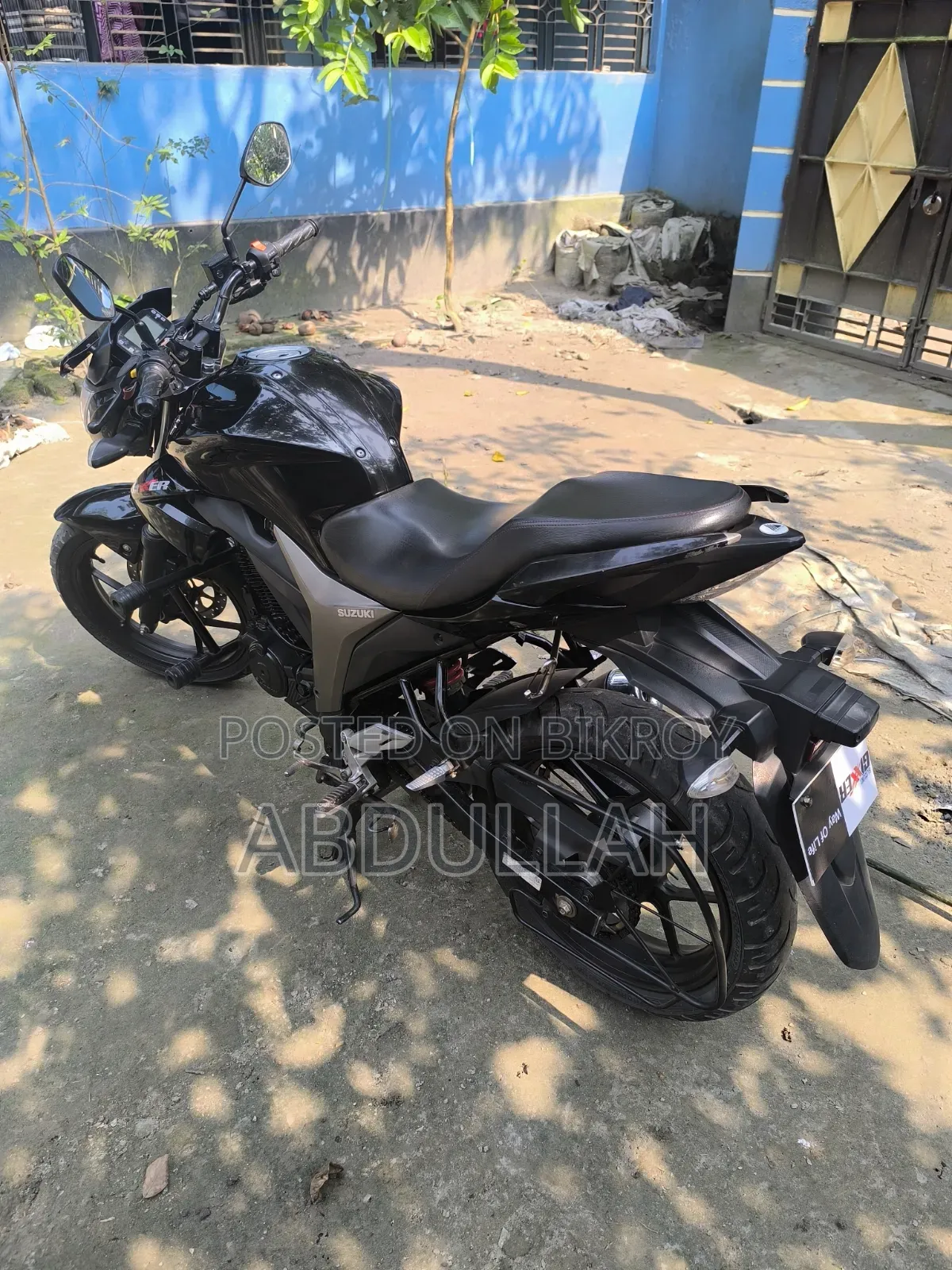 Suzuki Gixxer 2024 Black