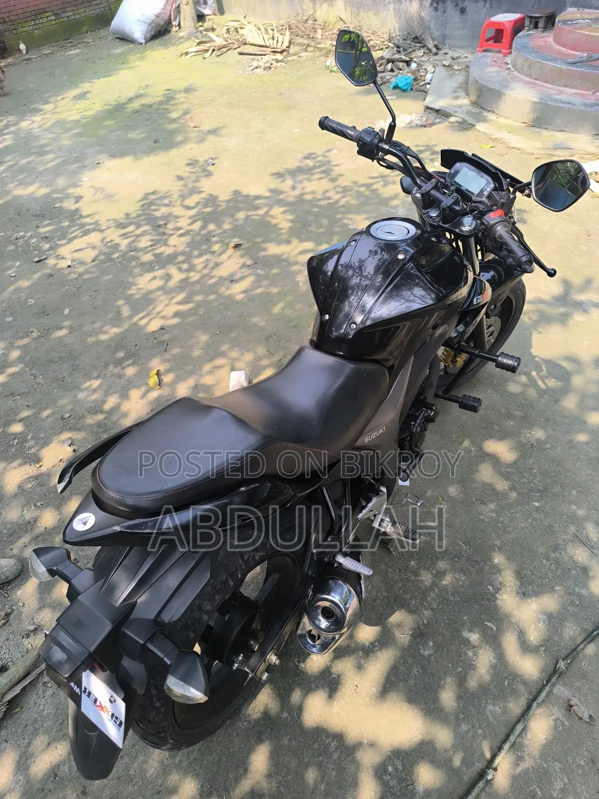 Suzuki Gixxer 2024 Black