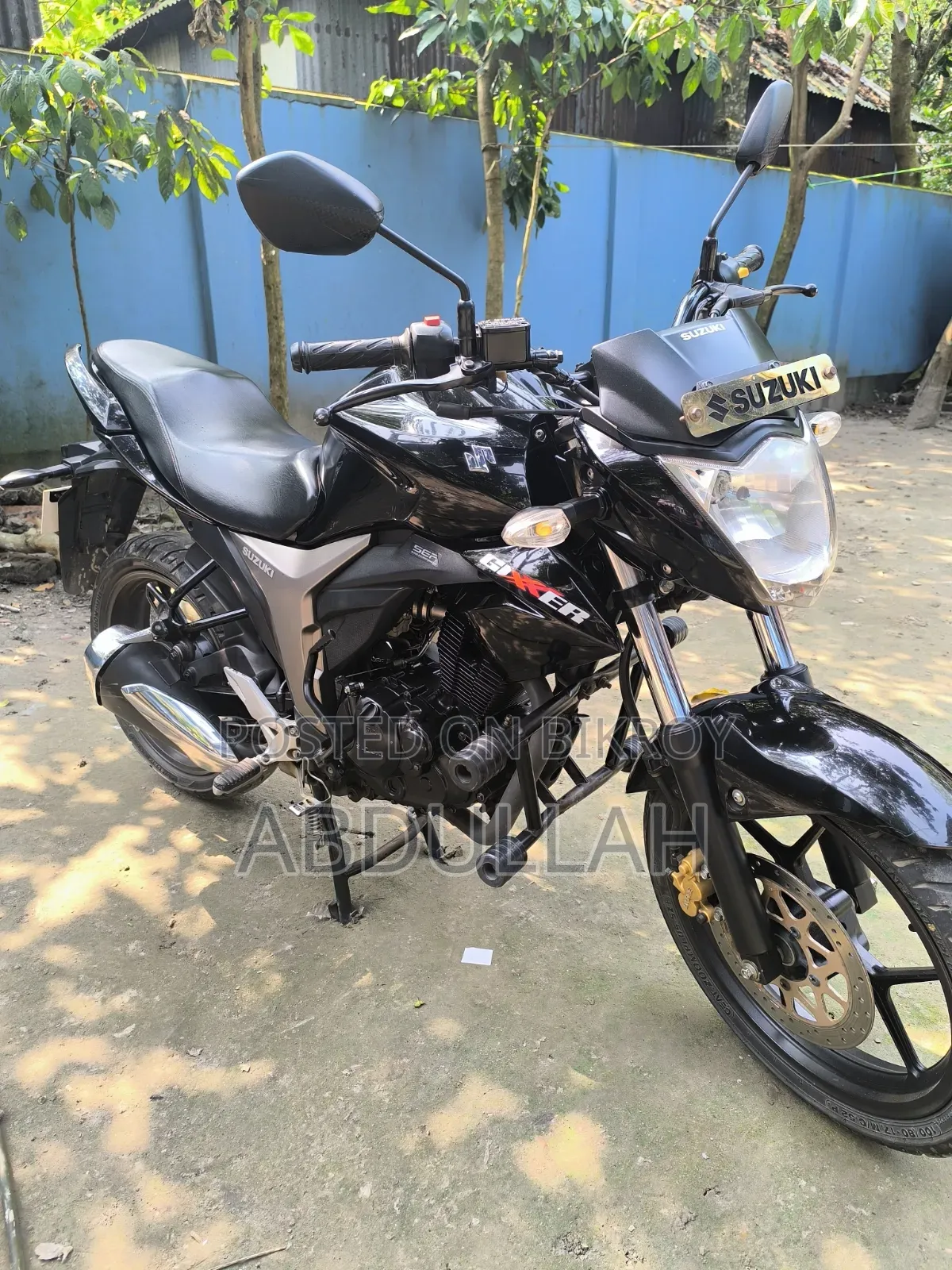 Suzuki Gixxer 2024 Black