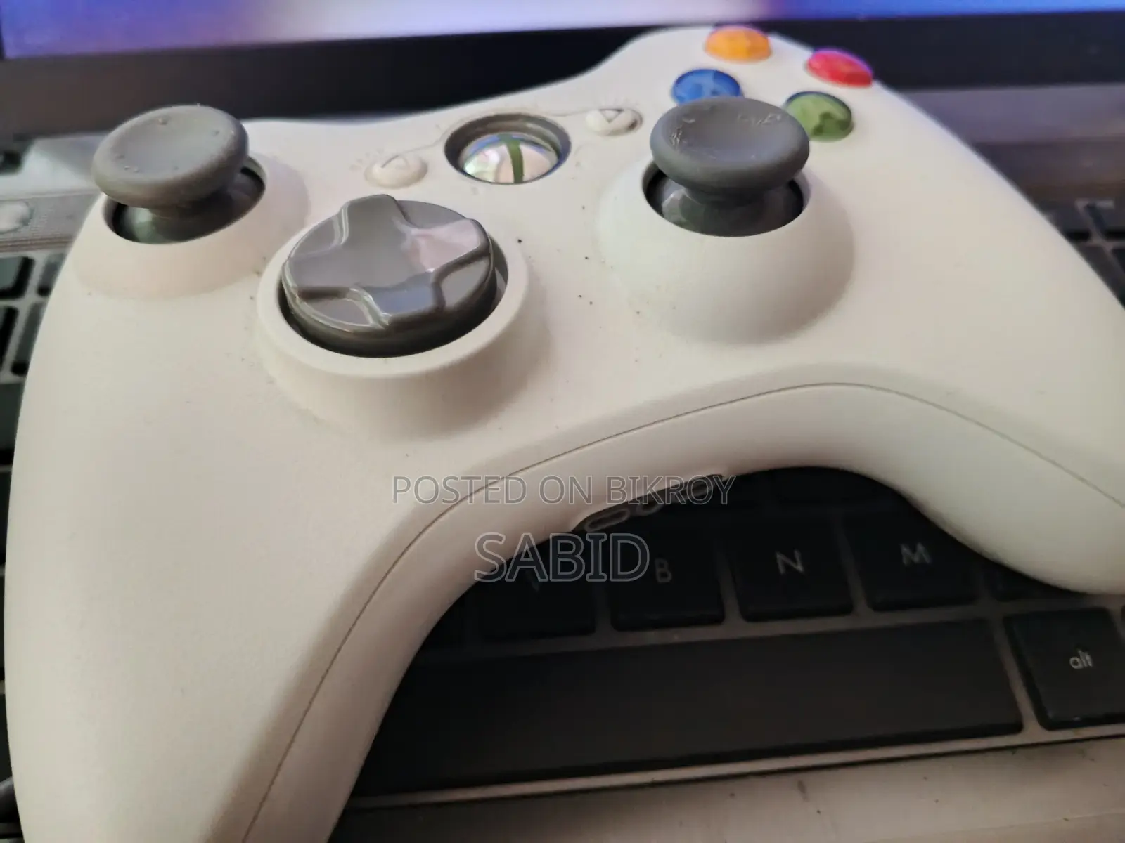 Gamepad for Microsoft Xbox 360, PC Windows, XP, Vista, Win7