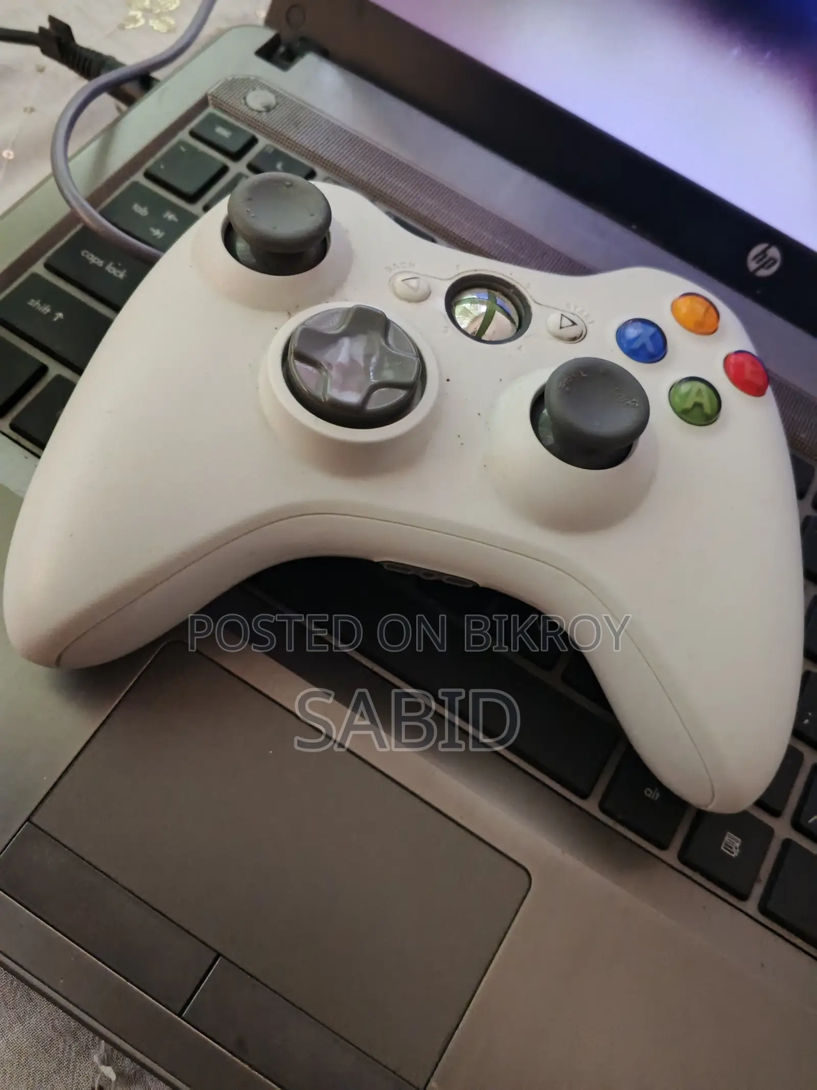 Gamepad for Microsoft Xbox 360, PC Windows, XP, Vista, Win7