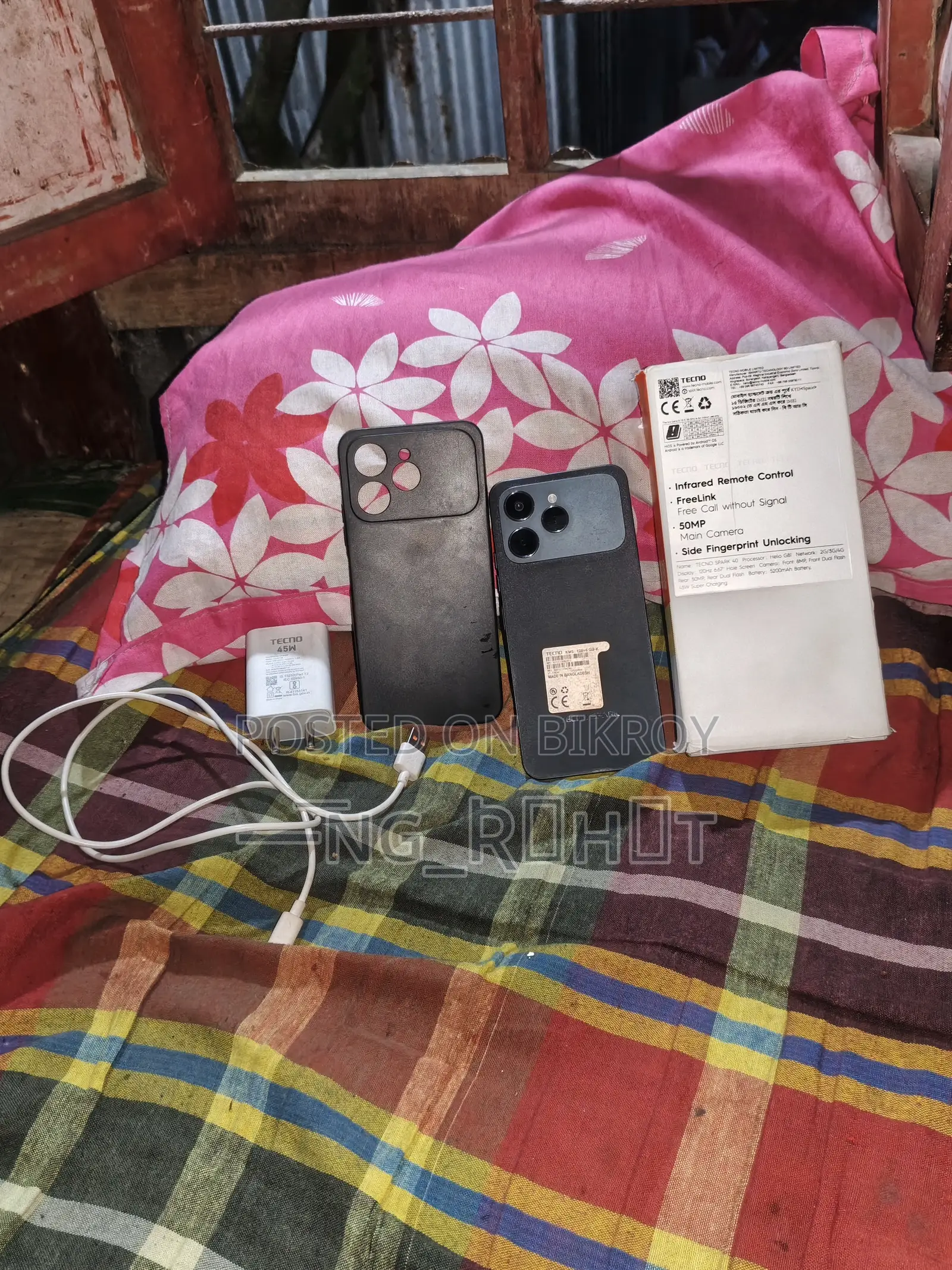 Tecno Spark 40 128 GB Black