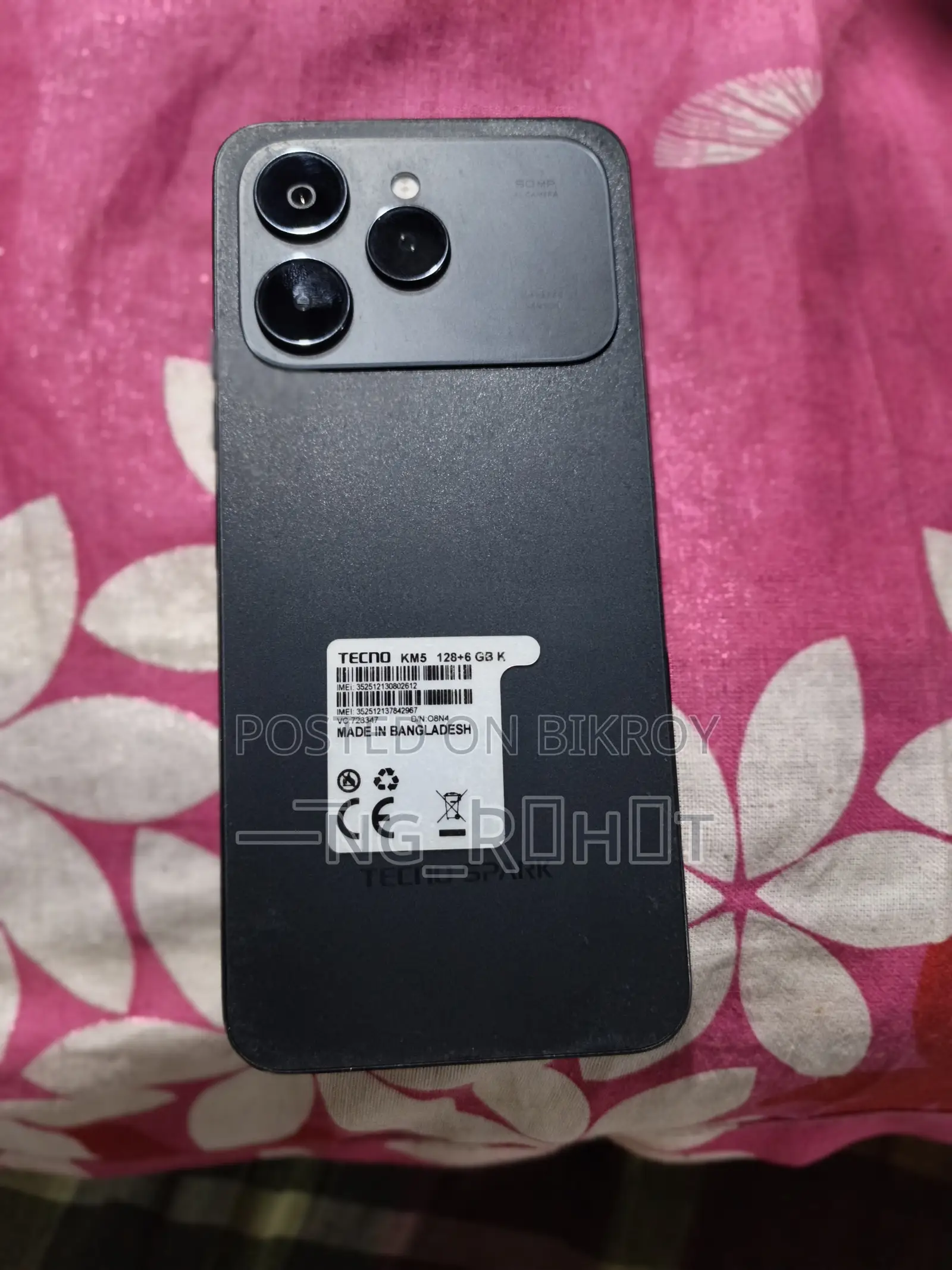 Tecno Spark 40 128 GB Black