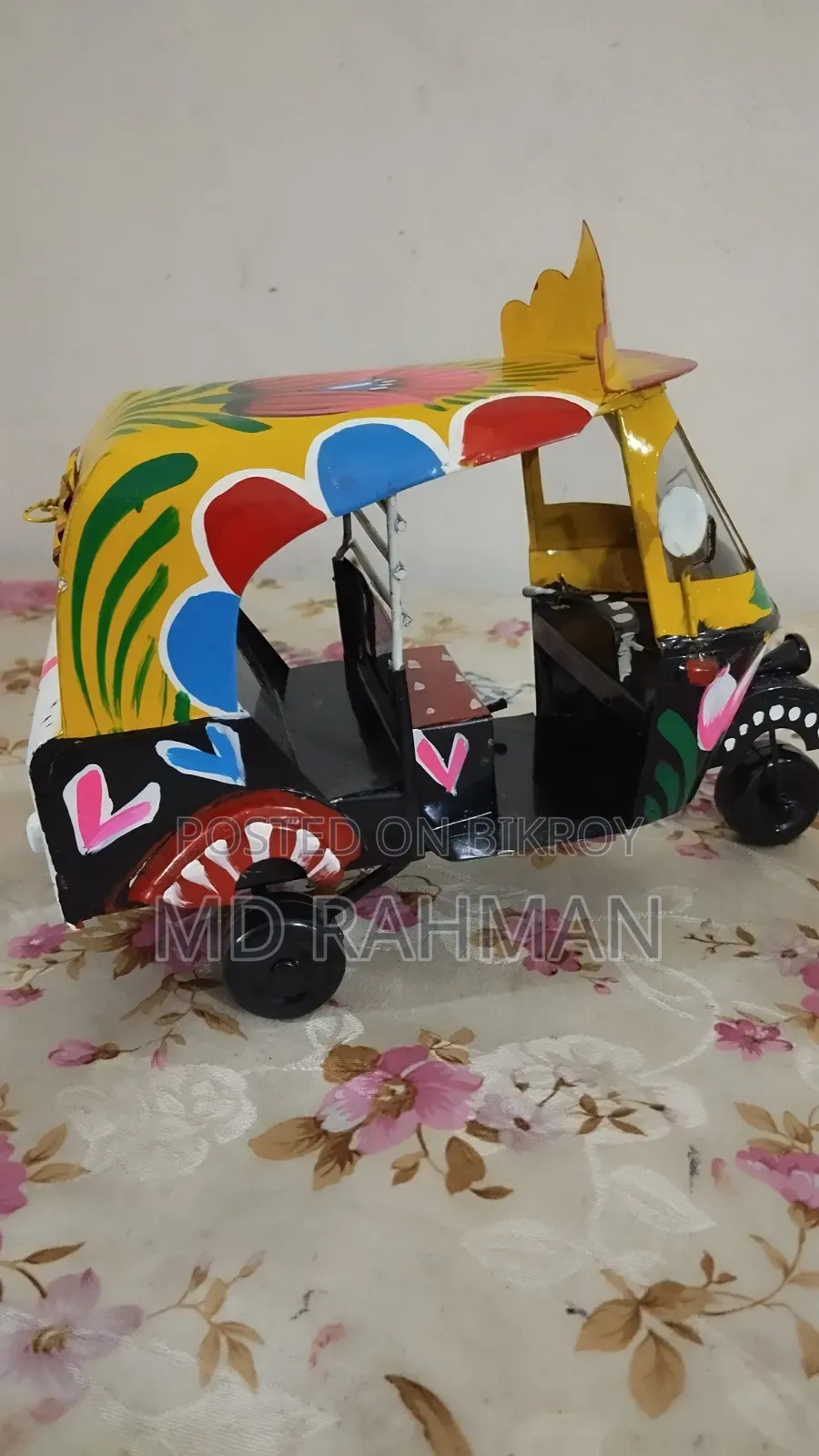 মিনিয়েচার শোপিস রিক্সা,সিএনজি, ঠেলাগাড়ি ,ভ্যান গাড়ি খুচরা ও পাইকারি