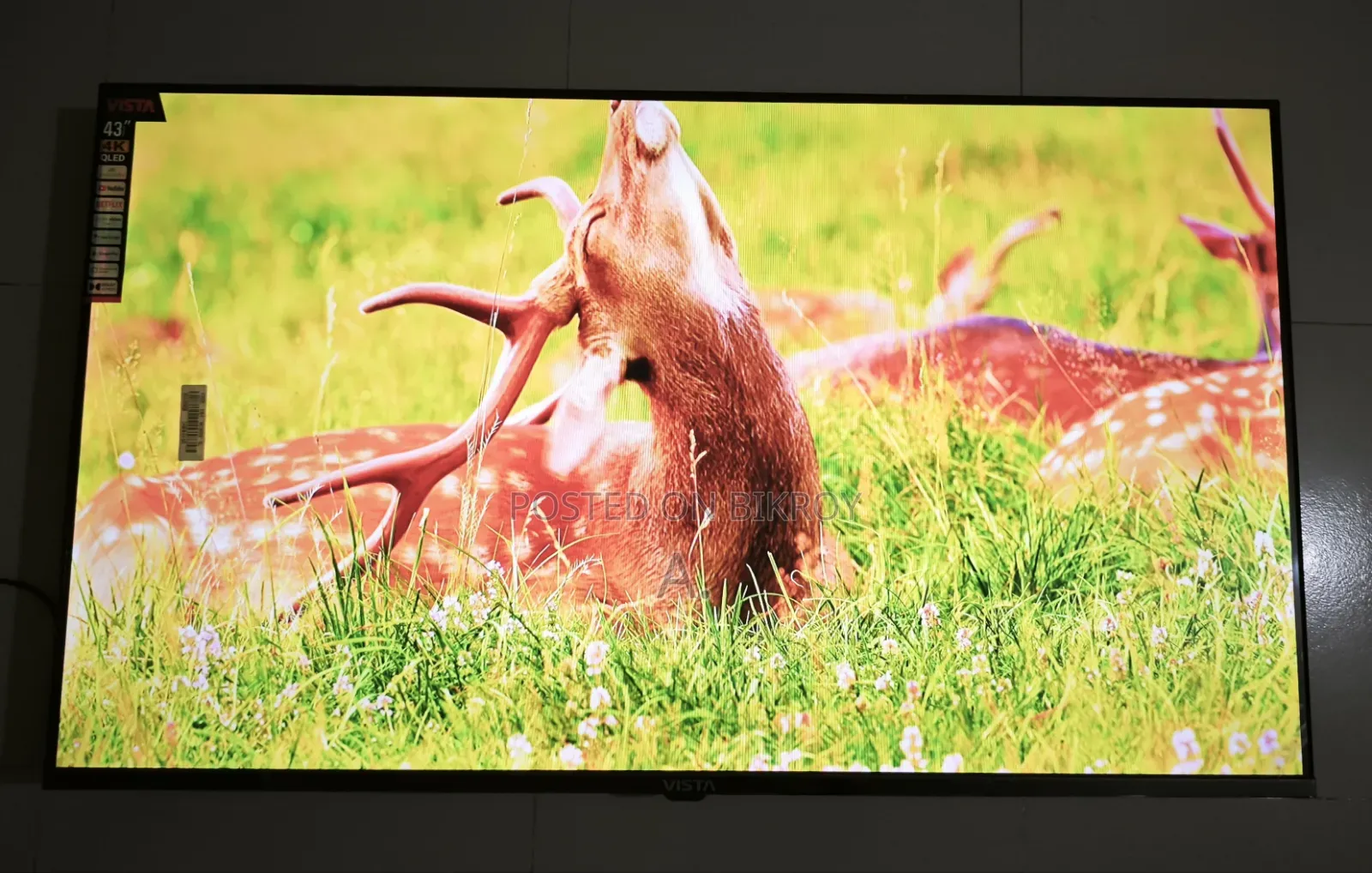  New Vista 43” FHD Android Smart TV — Urgent Sale! 