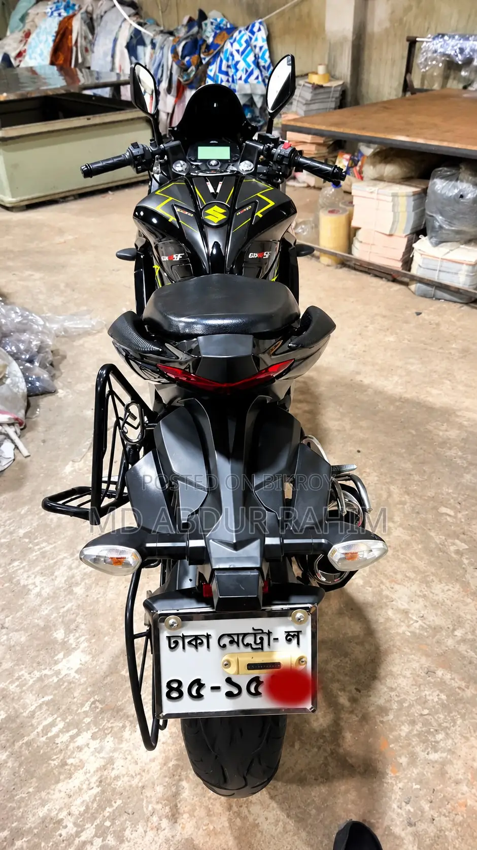 Suzuki Gixxer SF 2023 Black
