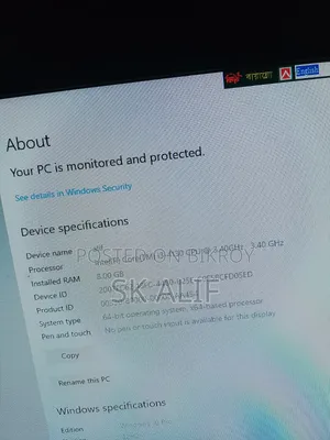 Desktop Computer 8GB RAM Intel Core i3 HDD+SSD 500GB