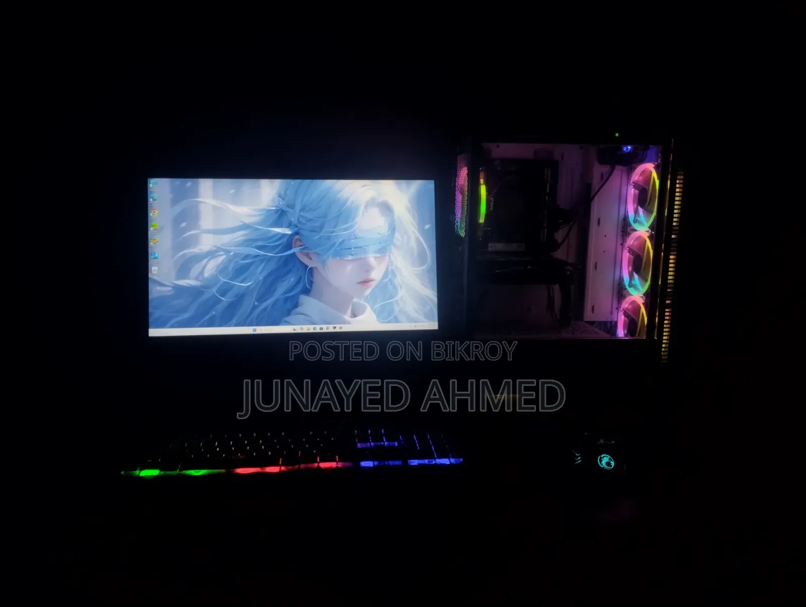 Desktop Computer 8GB AMD Ryzen 5 SSD 256GB