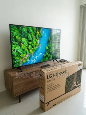 LG 50 Inch NanoCell 4K Smart TV (NANO75) - Fresh Condition
