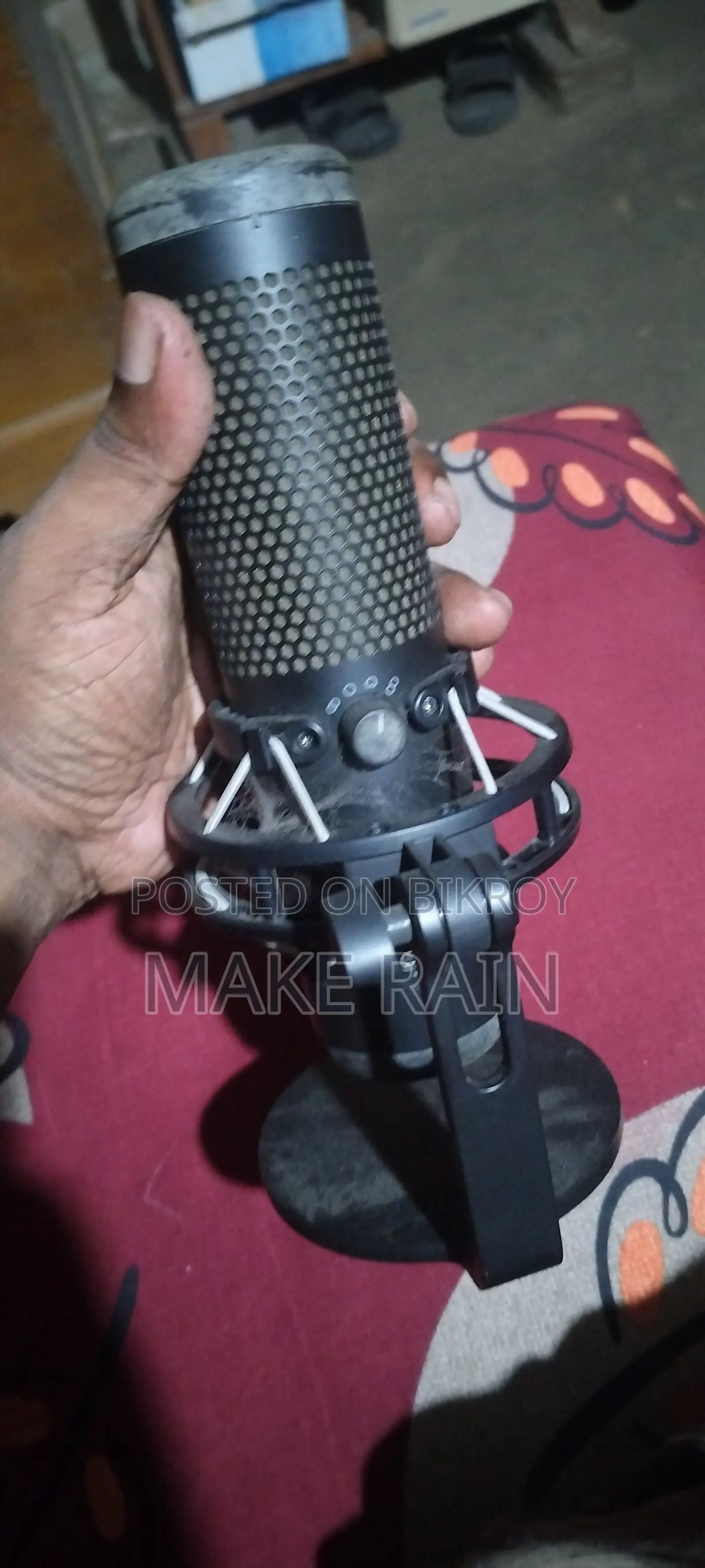 HyperX QuadCast S – RGB USB Condenser Microphone