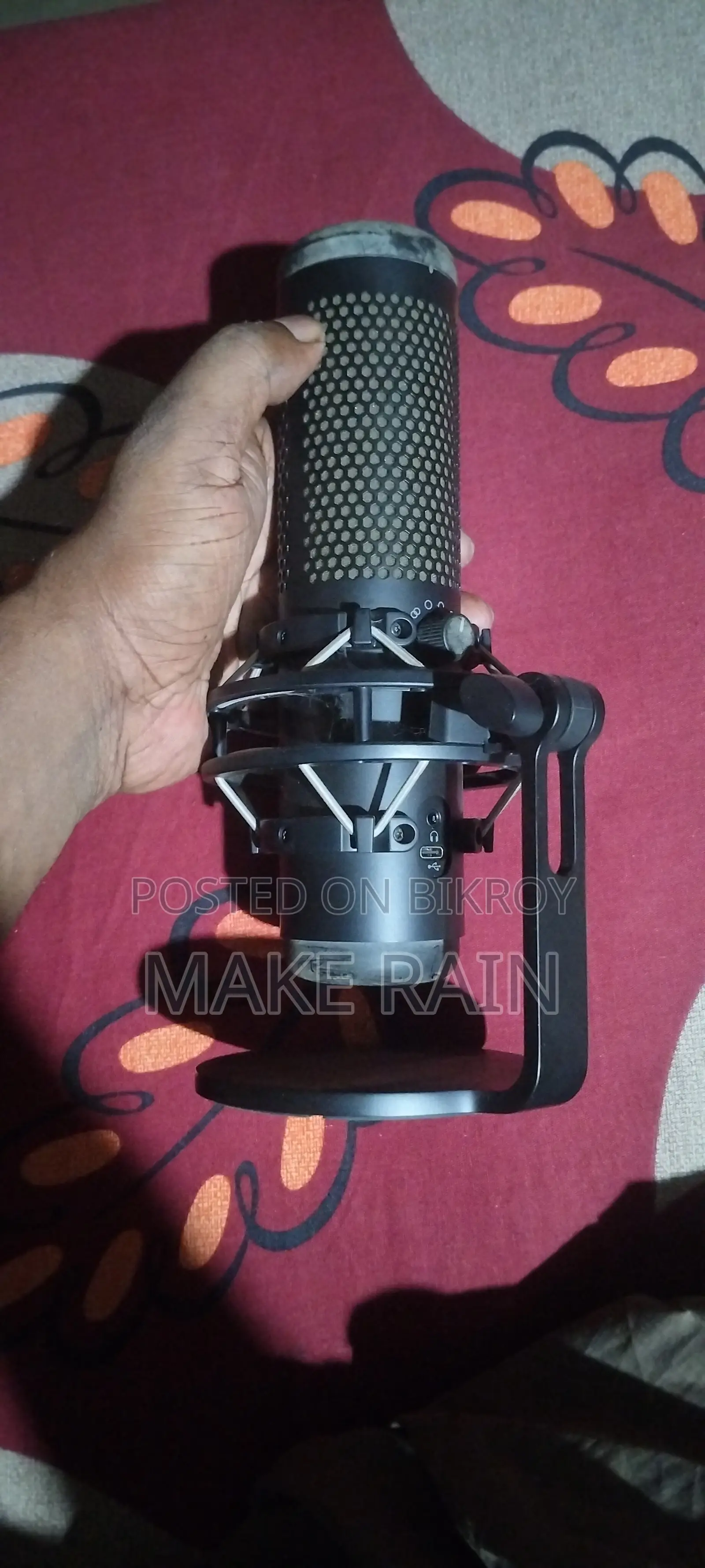 HyperX QuadCast S – RGB USB Condenser Microphone