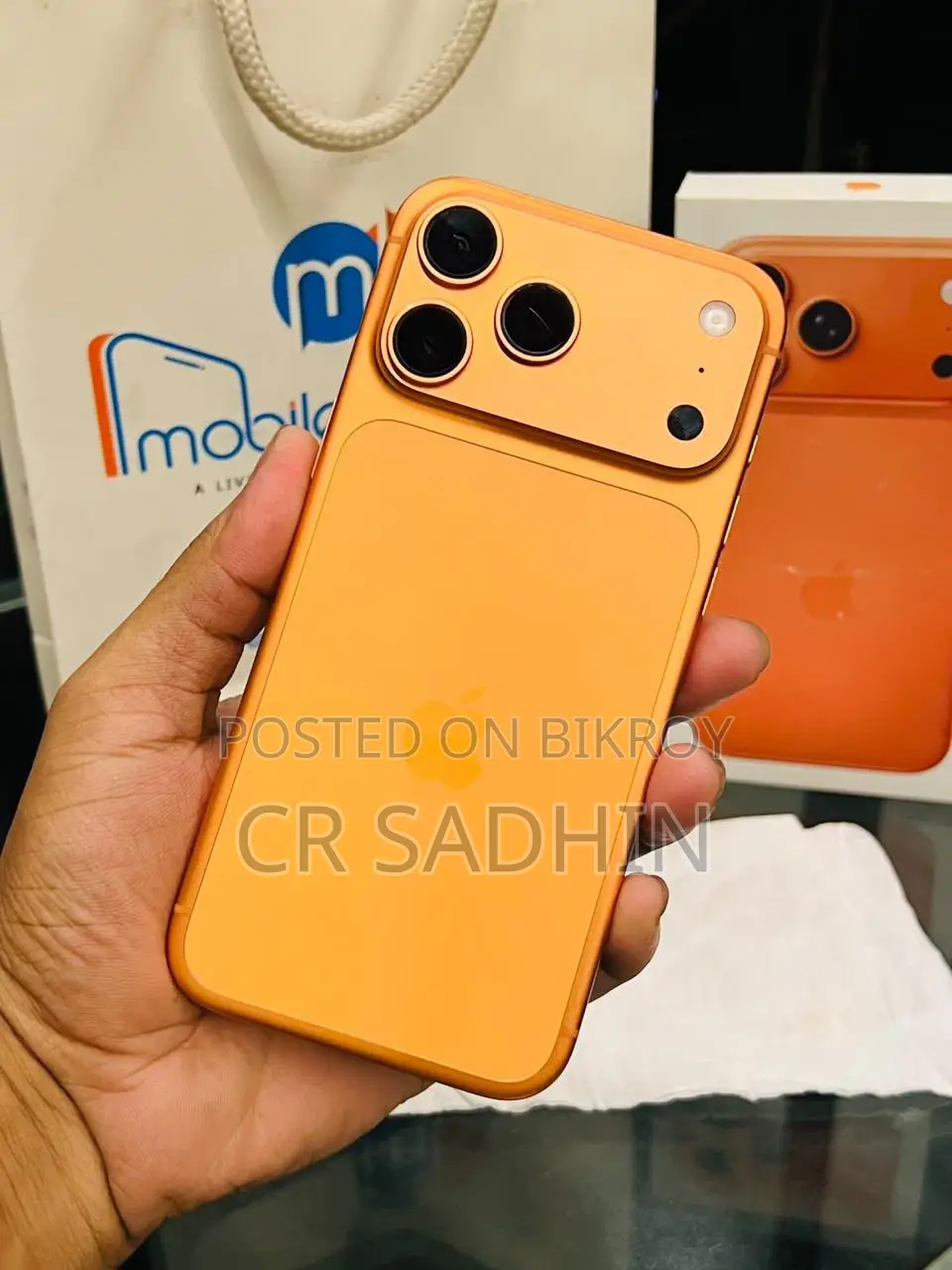 অ্যাপল আইফোন ১৭ প্রো ম্যাক্স ২৫৬ জিবি কমলা