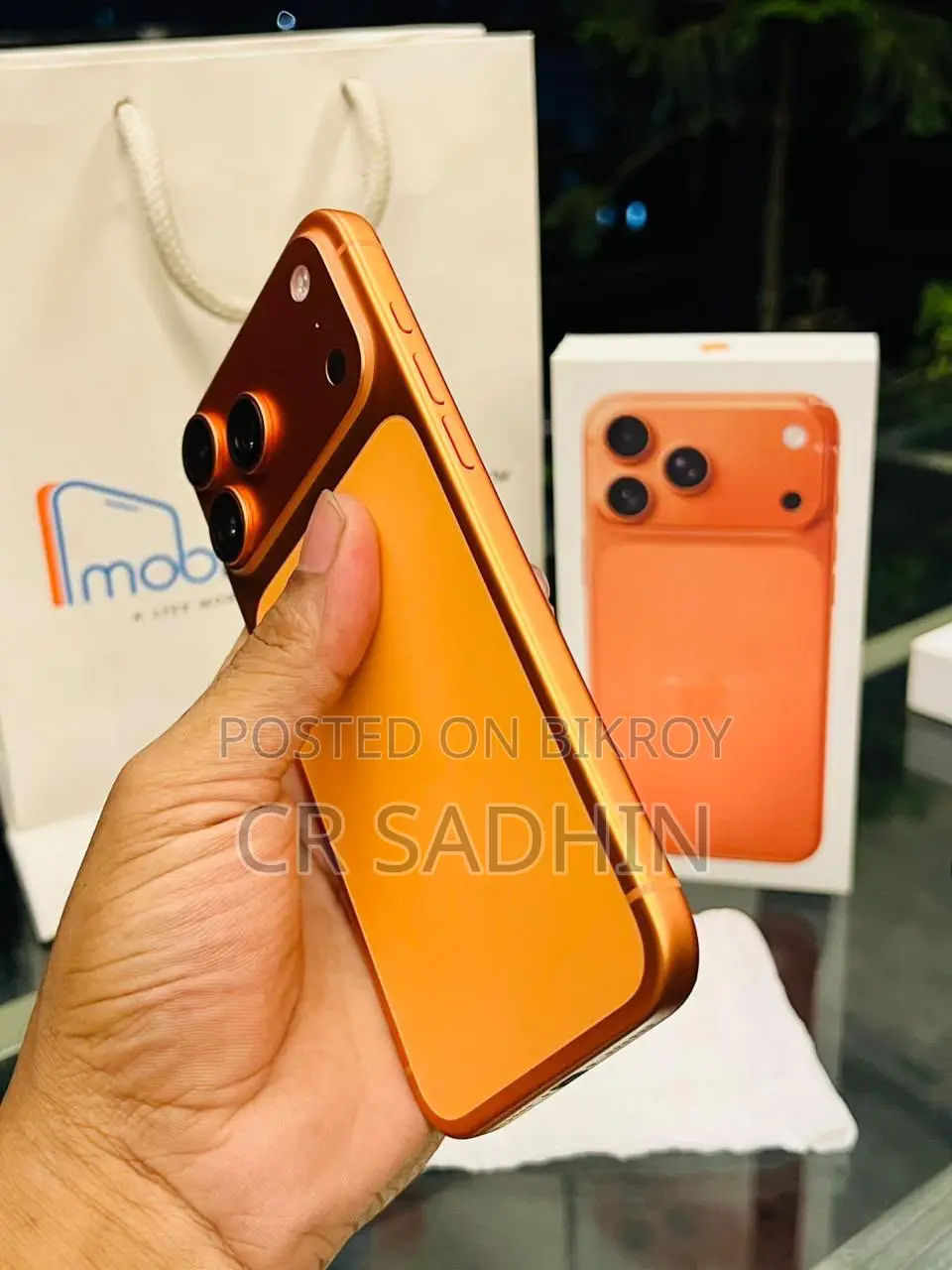 অ্যাপল আইফোন ১৭ প্রো ম্যাক্স ২৫৬ জিবি কমলা