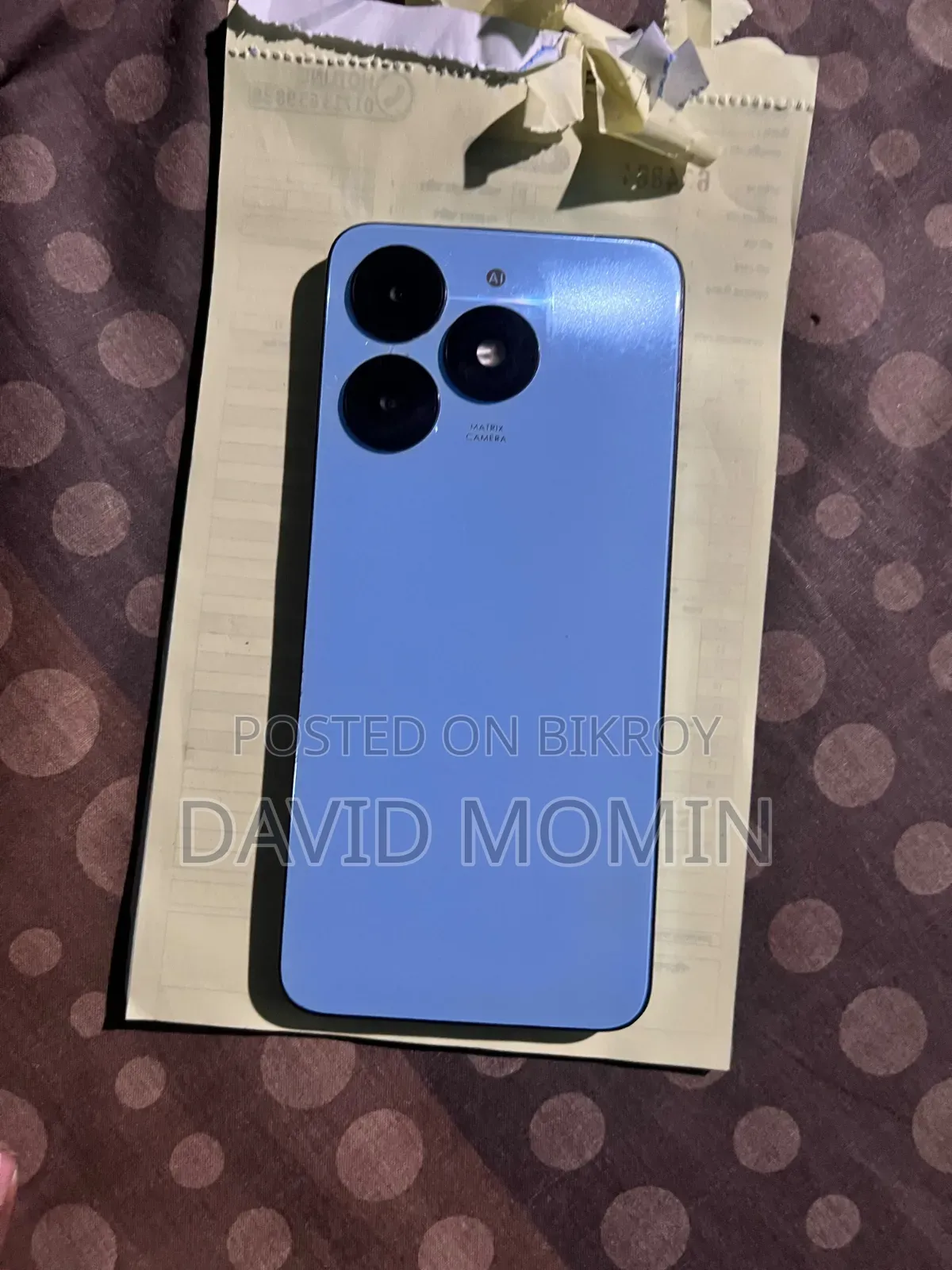 আইটেল এ৭০ ১২৮ জিবি পার্পল