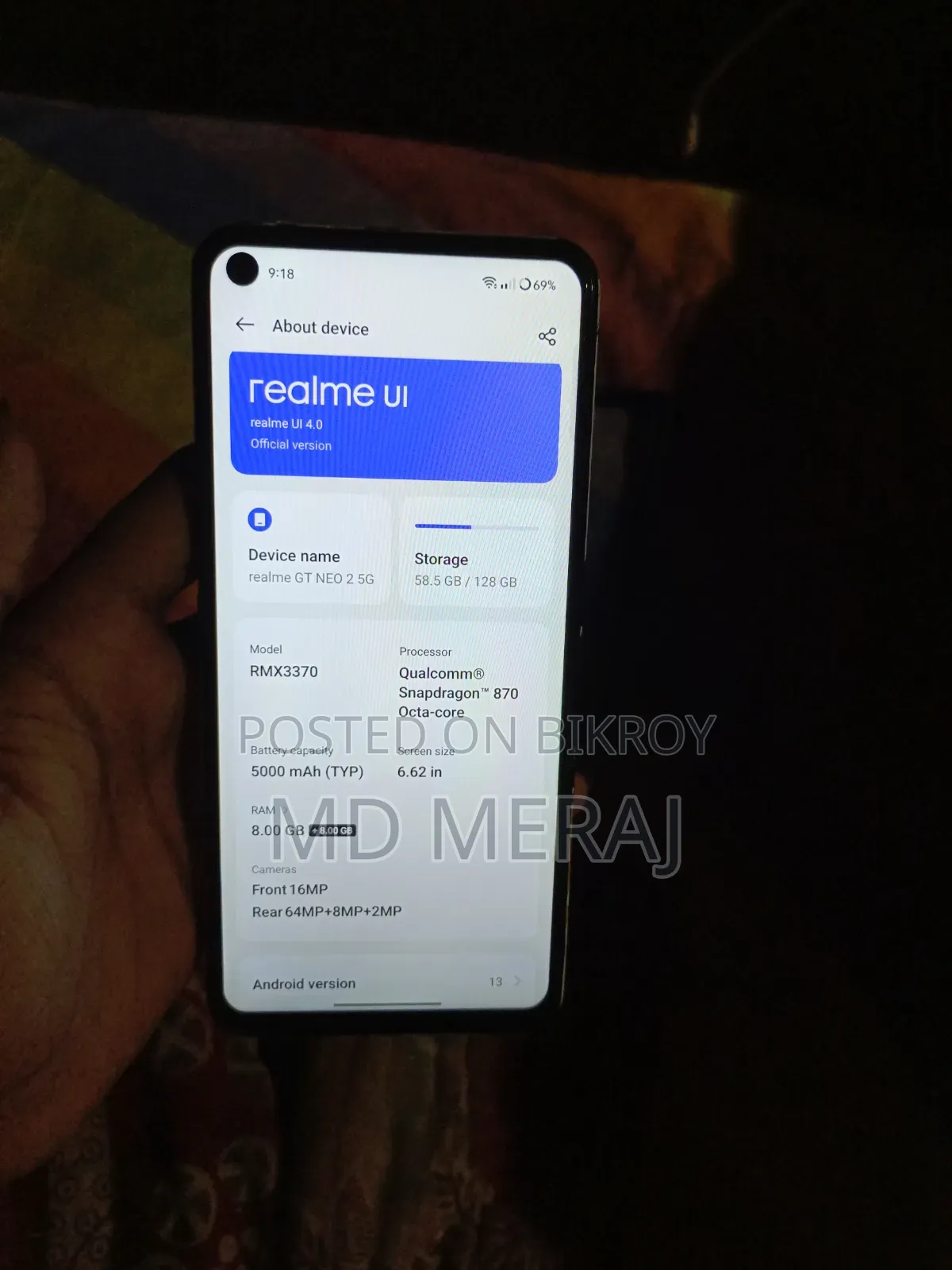 Realme GT Neo2 128 GB Green