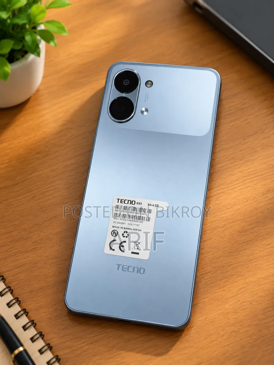 Tecno Spark Go 64 GB Gray