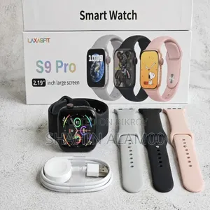 LAXASFIT S9 Pro Smatch - 2.19" Large Screen With Wireless Charging