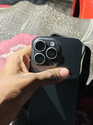 অ্যাপল আইফোন ১৫ প্রো ম্যাক্স ২৫৬ জিবি ব্ল্যাক