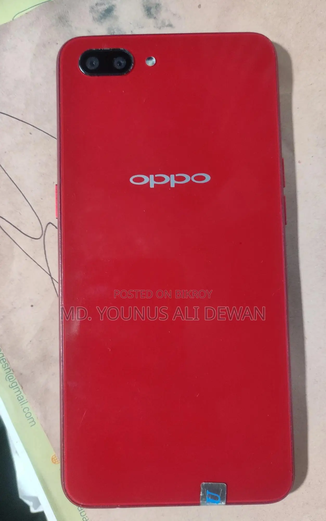 Oppo A3s 256 GB Red