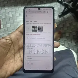 Samsung Galaxy A72 128 GB Black