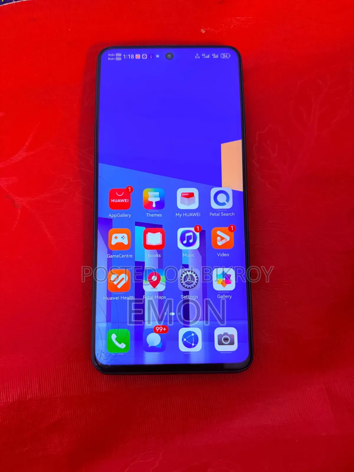 হুয়াওয়ে নোভা ১১ ১২৮ জিবি ব্লু