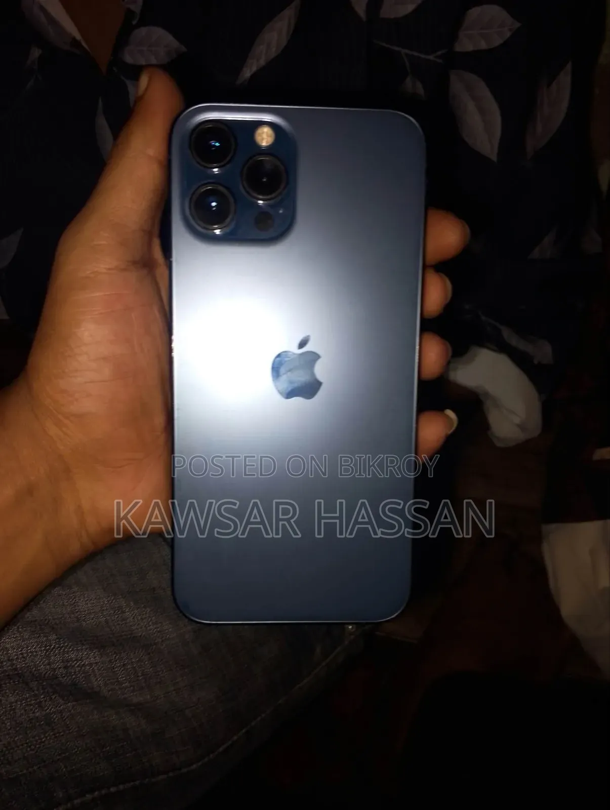 অ্যাপল আইফোন ১২ প্রো ম্যাক্স ১২৮ জিবি নীল