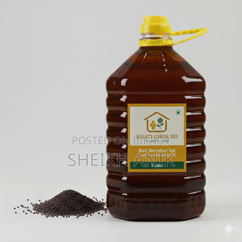 Pure Mustard Oil | Cold Pressed | Wooden Chhani Crushed