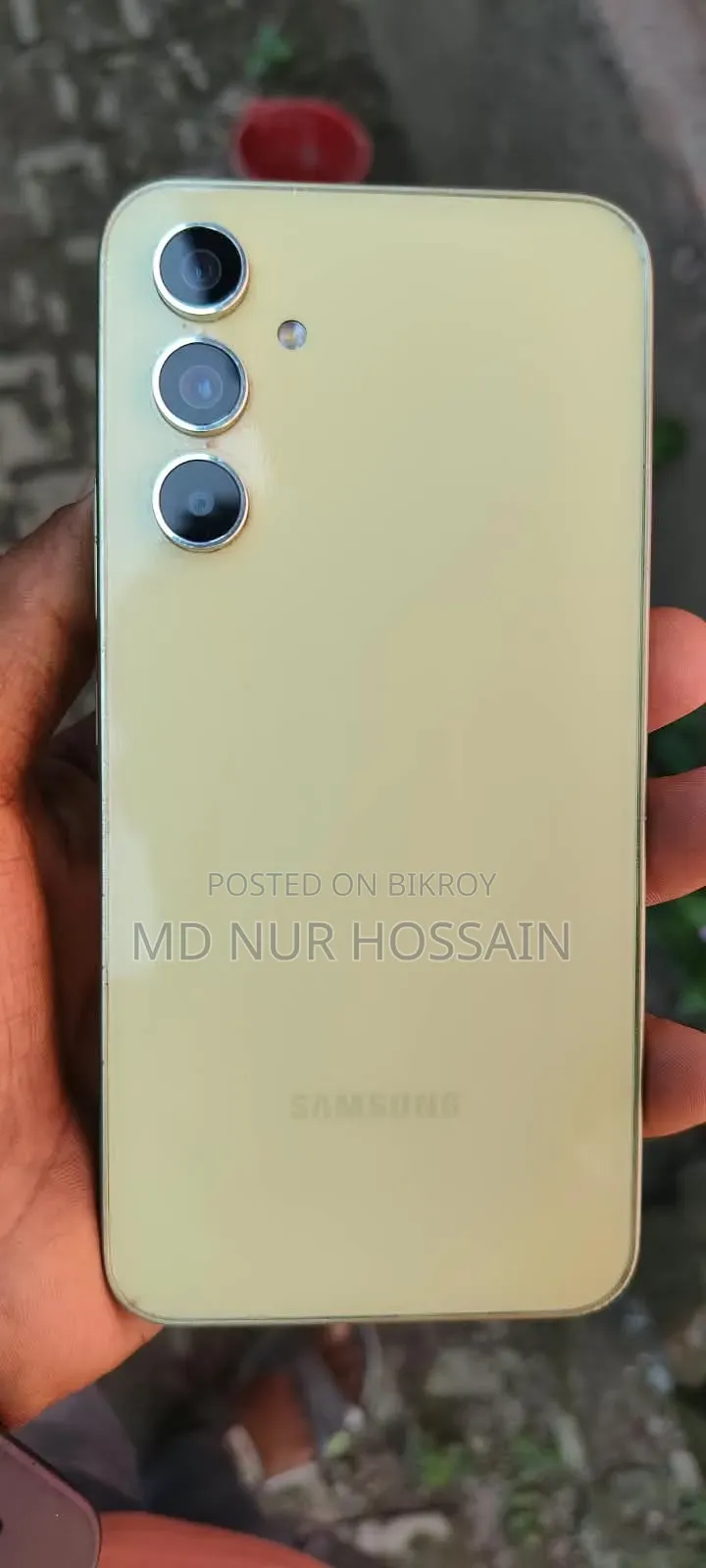 স্যামসাং গ্যালাক্সি এ৫৪ ৫জি ২৫৬ জিবি কমলা