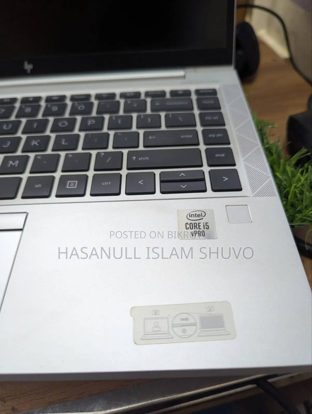 Laptop HP EliteBook 840 G7 8GB Intel Core i5 SSD 256GB