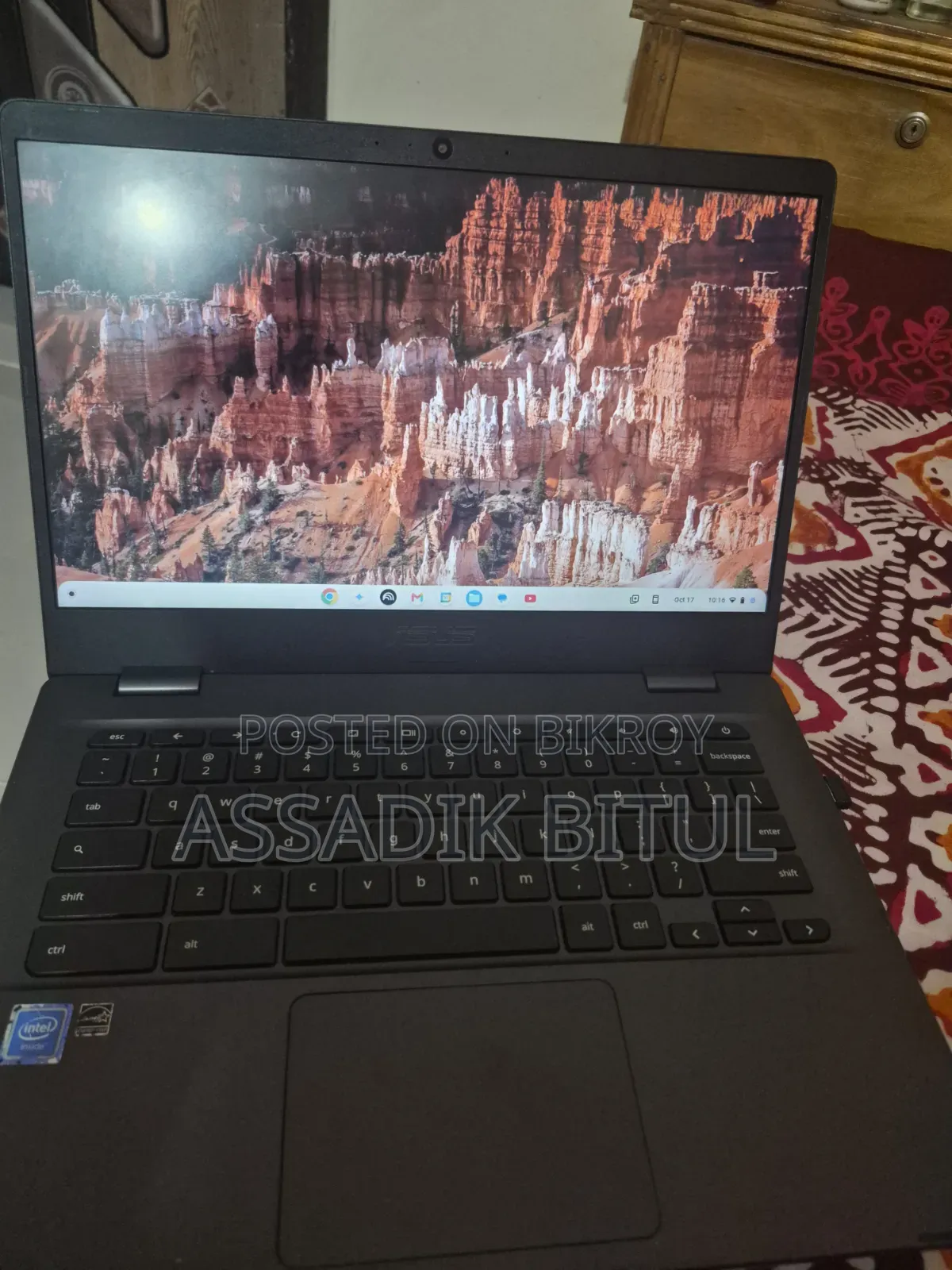 Laptop Asus Chromebook C423 4GB Intel eMMC 32GB