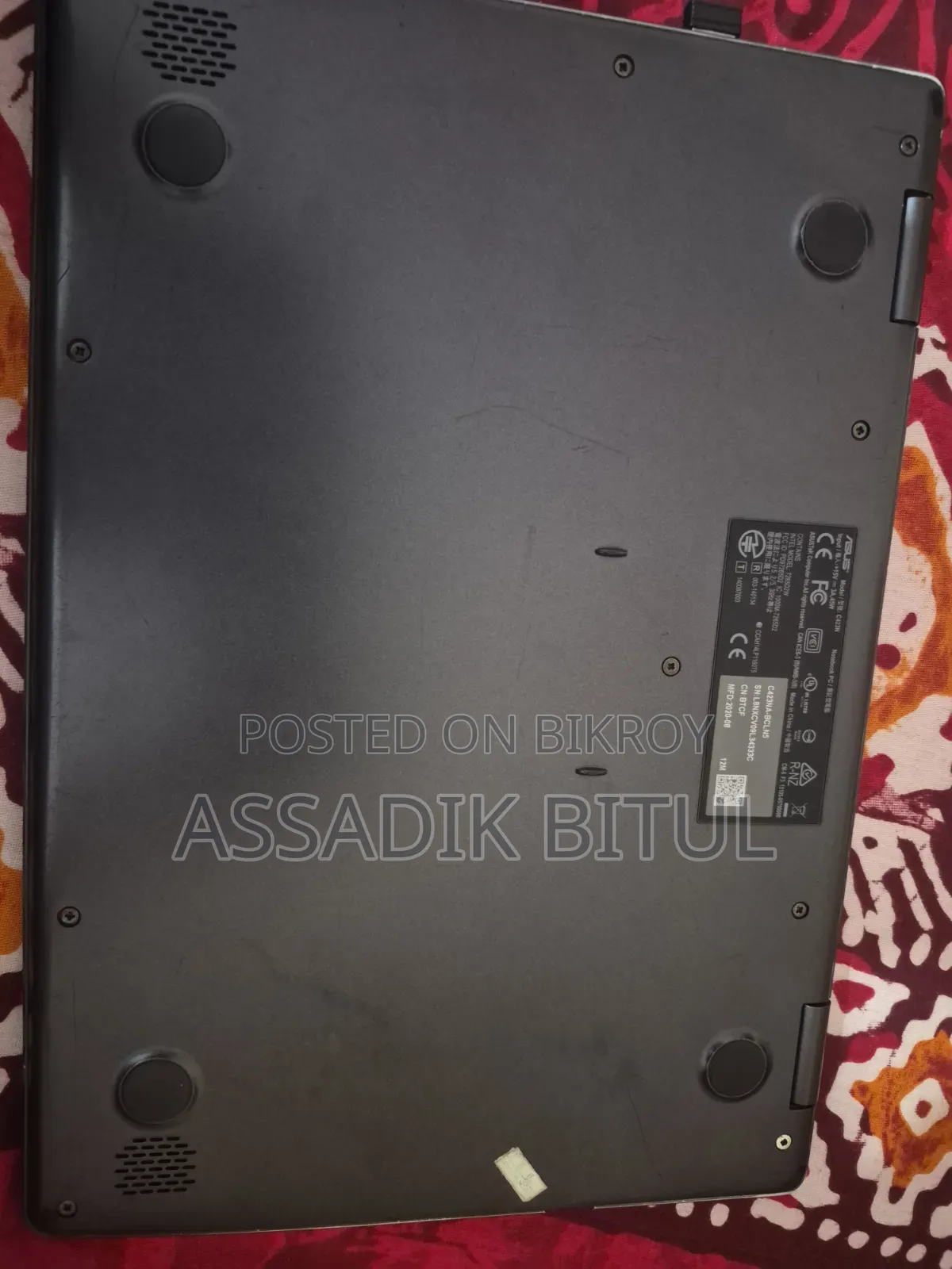 Laptop Asus Chromebook C423 4GB Intel eMMC 32GB