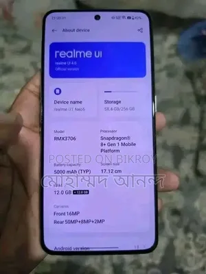 Realme GT Neo 5 240W 256 GB White