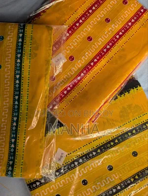 "প্রিমিয়াম ইয়েলো কটন বাটিক কালেকশন"