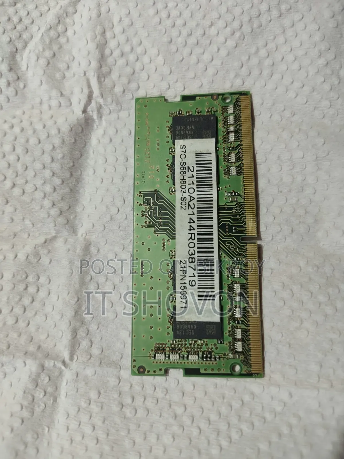Samsung 8GB DDR4 3200 MHz Laptop RAM