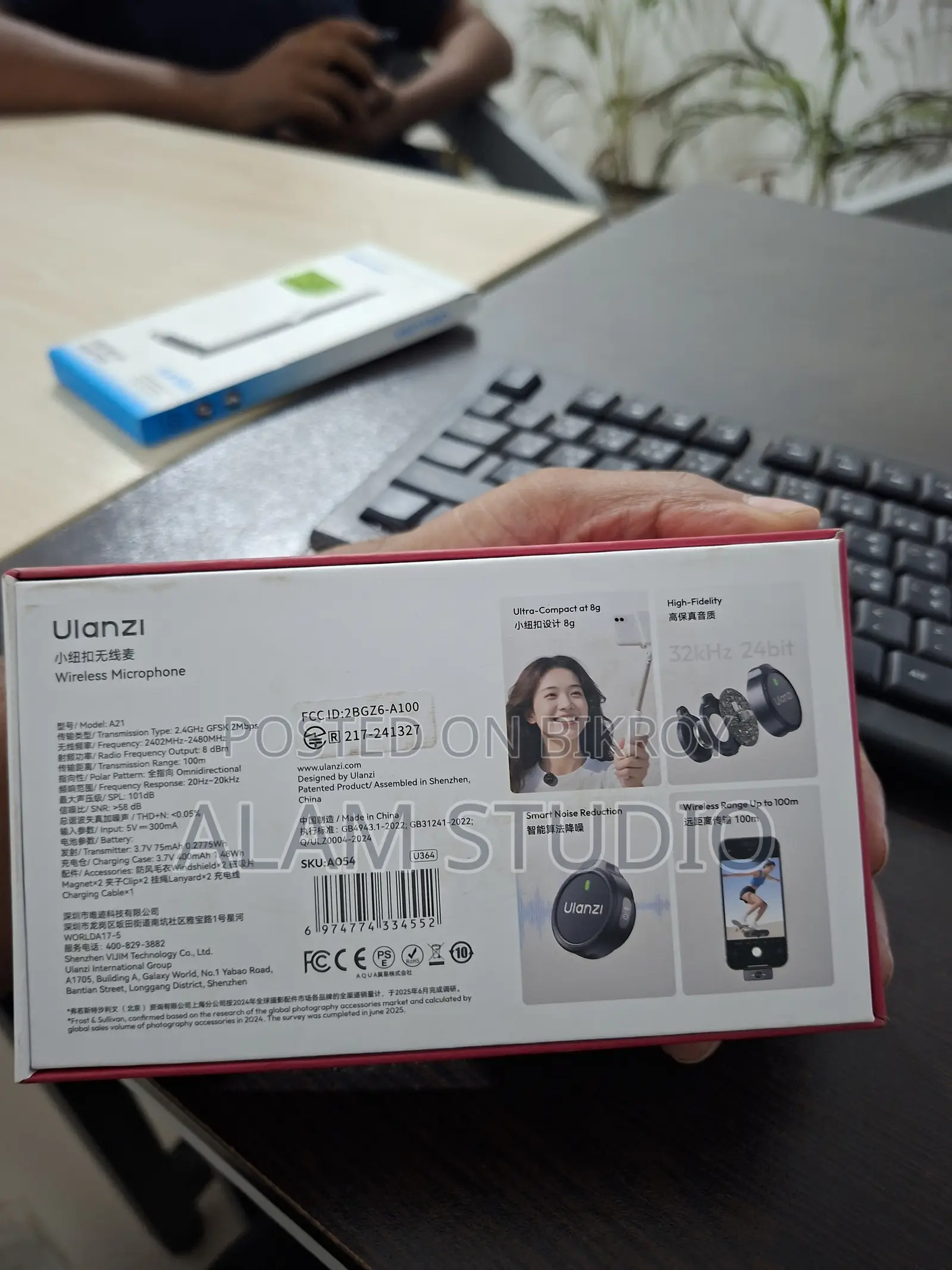 Ulanzi Wireless Microphone A21