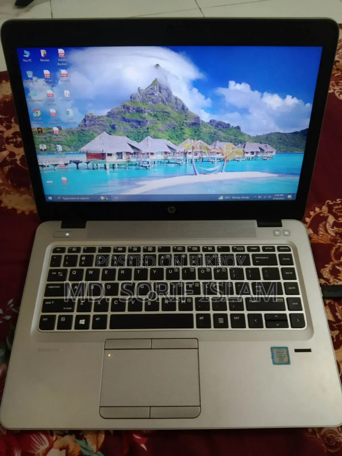 Laptop HP EliteBook 840 G3 8GB Intel Core i5 SSD 256GB