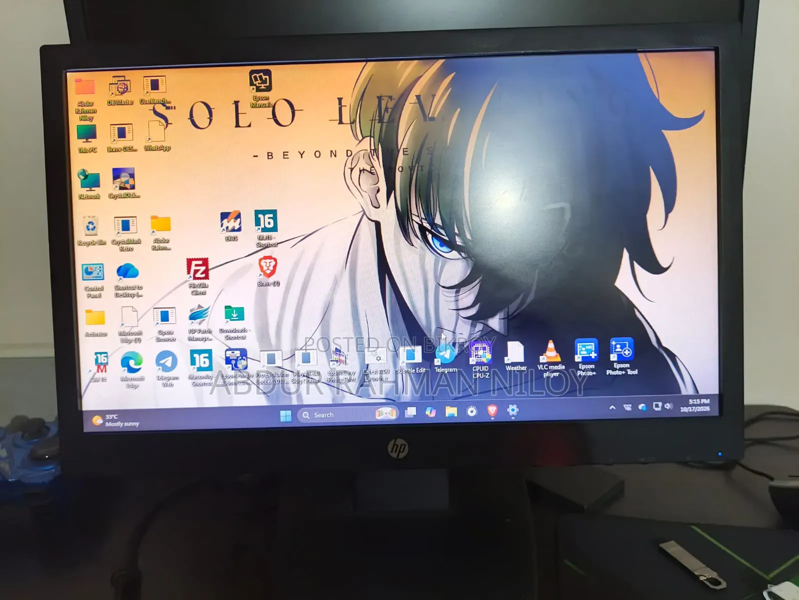 HP V193b Monitor