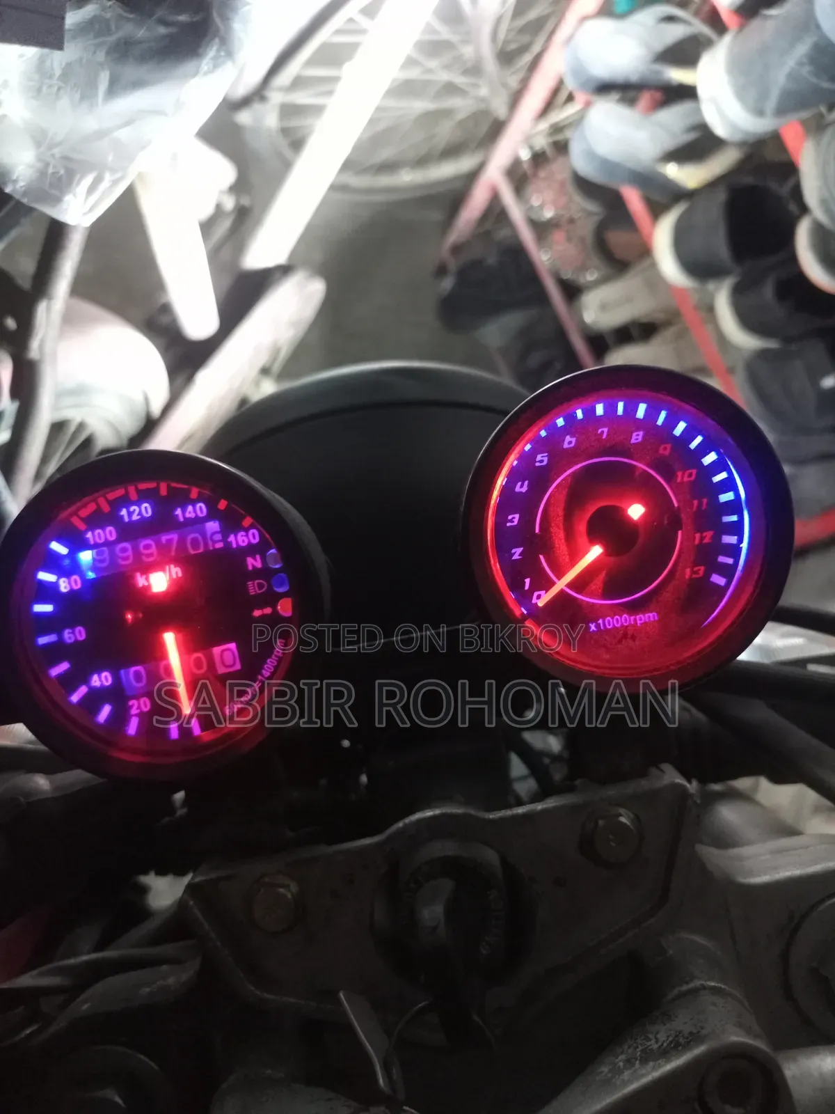 Round Analog Meter