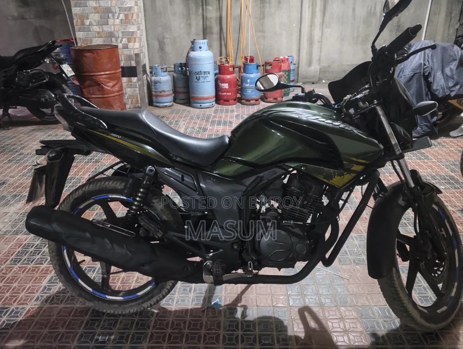 Hero Hunk 150 2018 Green