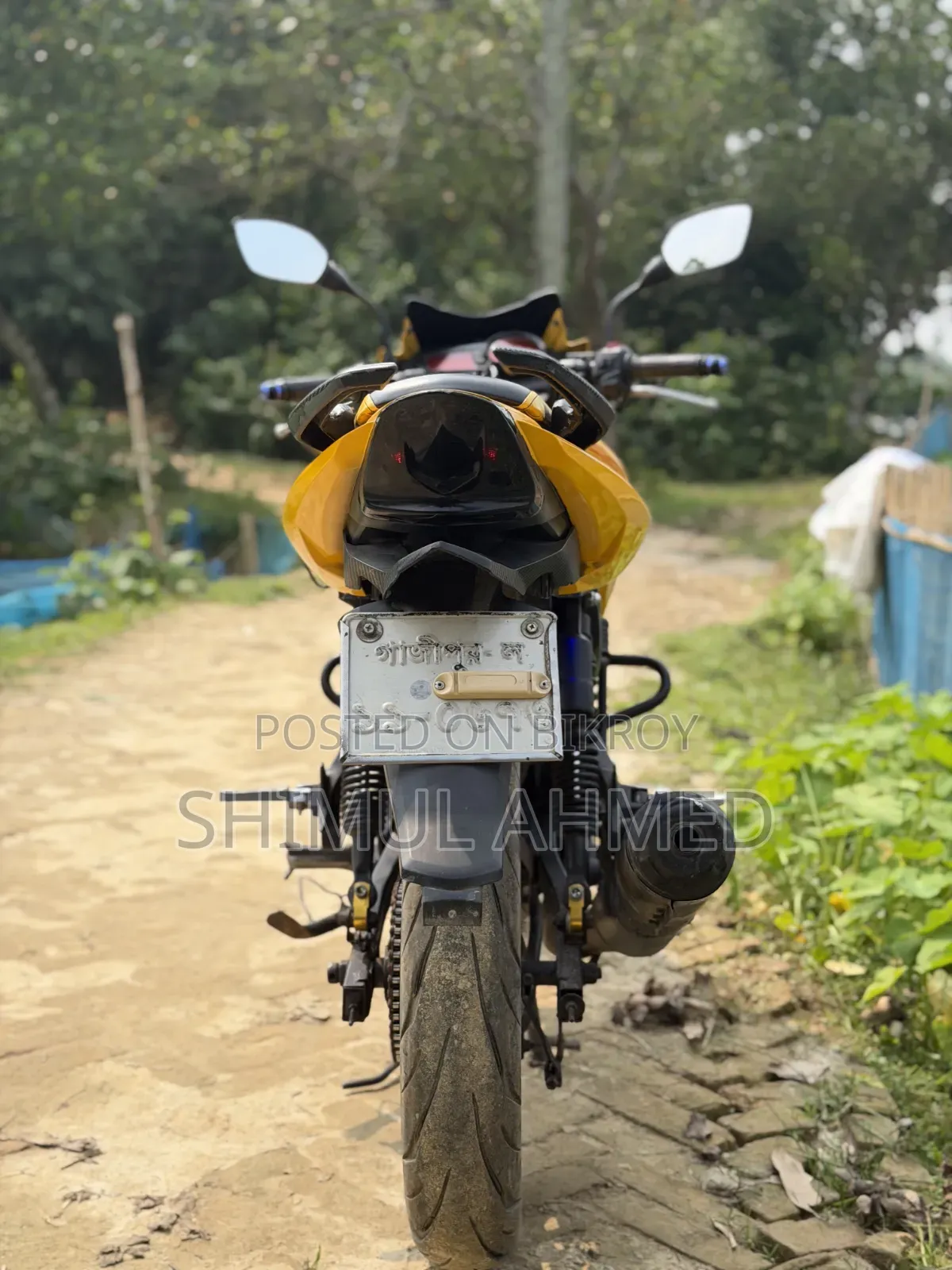 TVS Apache RTR 160 2V 2016 Yellow