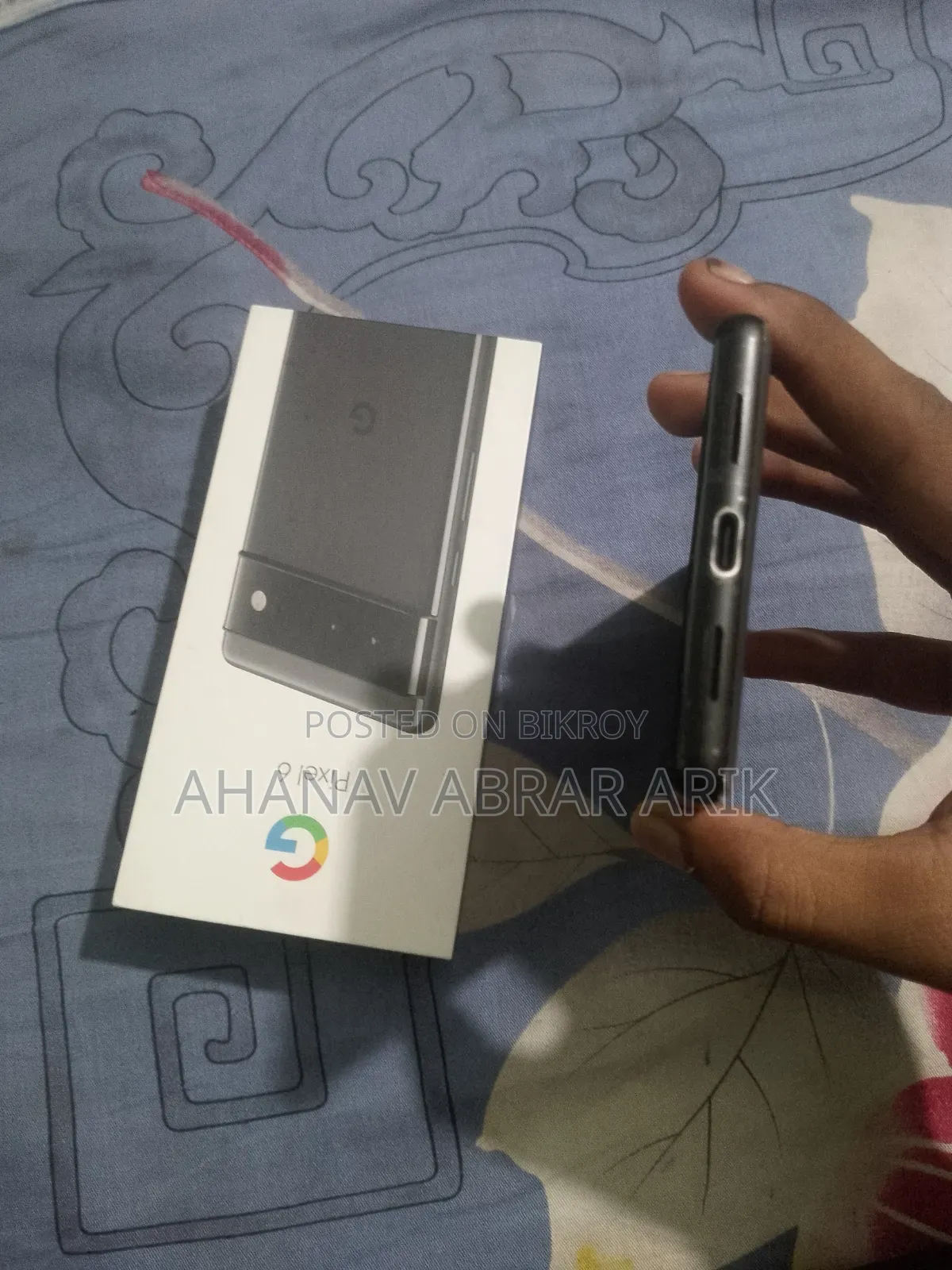 গুগল পিক্সেল ৬ ১২৮ জিবি কালো